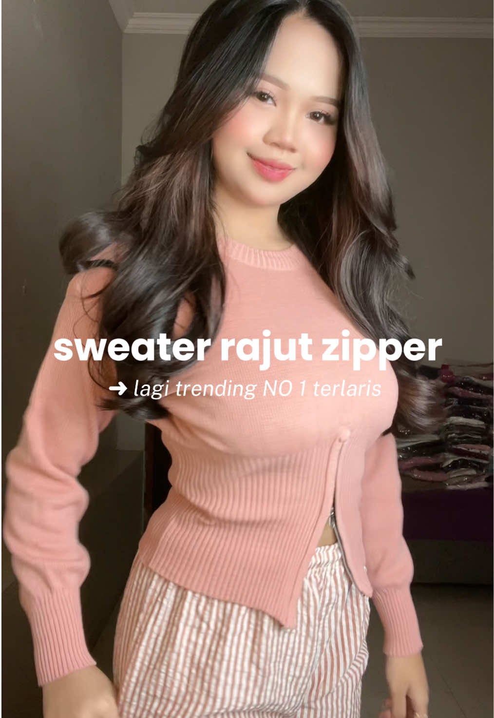lagi trend bgt sweater model ini 😙💞