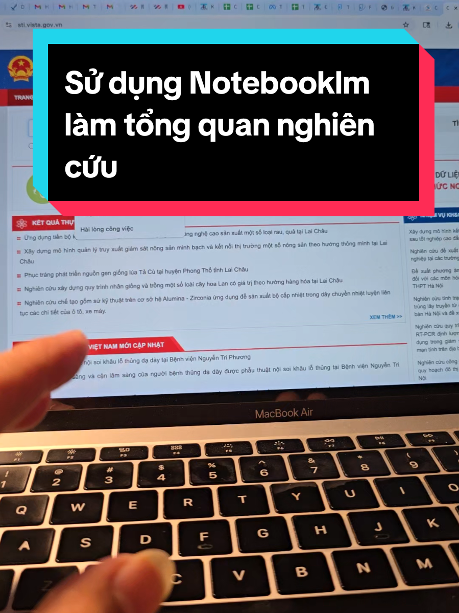 SỬ DỤNG NOTEBOOKLM LÀM TỔNG QUAN NGHIÊN CỨU NHANH VÀ HIỆU QUẢ.#luanvan #khoaluantotnghiep #nghiencuukhoahoc #thayphongdang #tieuluan 