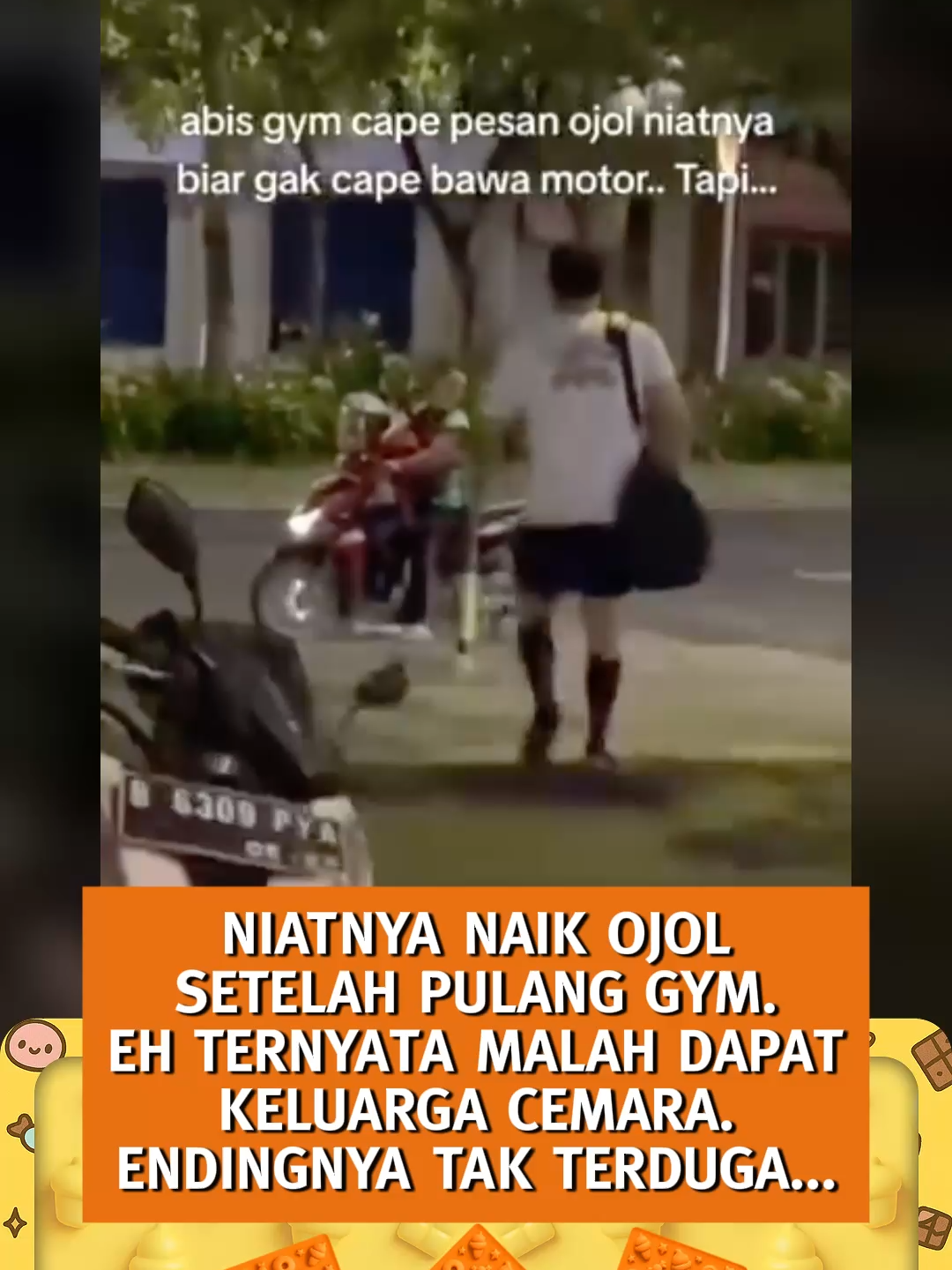 lah niatnya naik ojek malah dapat keluarga cemara..wkwk.. - SpeedCash sc: lanskap_id #berita #info #fyp #ForYou #speedcash
