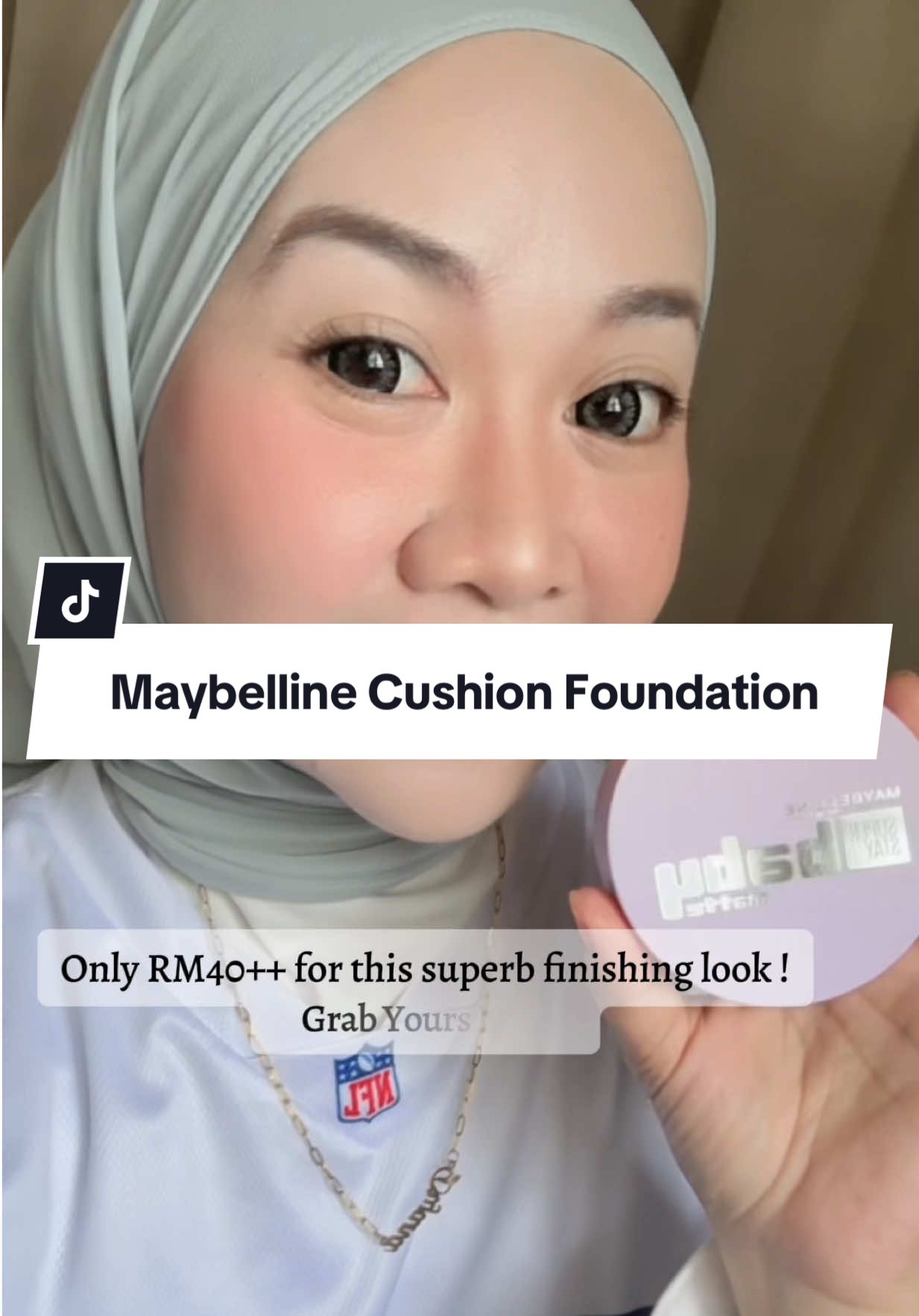 Let’s ur makeup stay 24H with purple cushion foundation from @Maybelline Malaysia 💜 #Maybelline #MaybellineMalaysia #maybellinecushion  #babycushion #kusyenpurple 