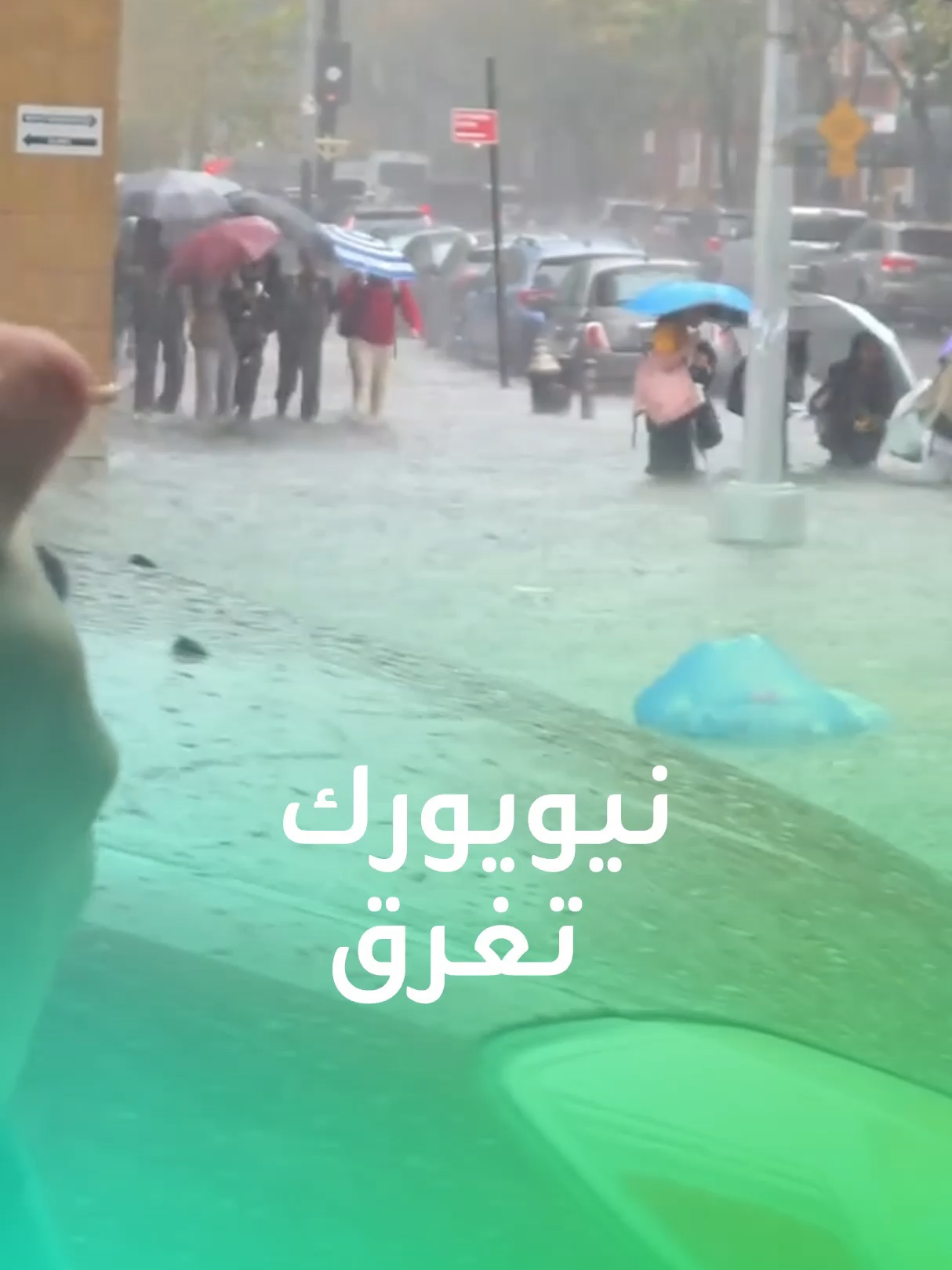 فيضانات قياسية تضرب نيويورك... أمطار غزيرة حوّلت شوارع المدينة ومحطات المترو إلى 