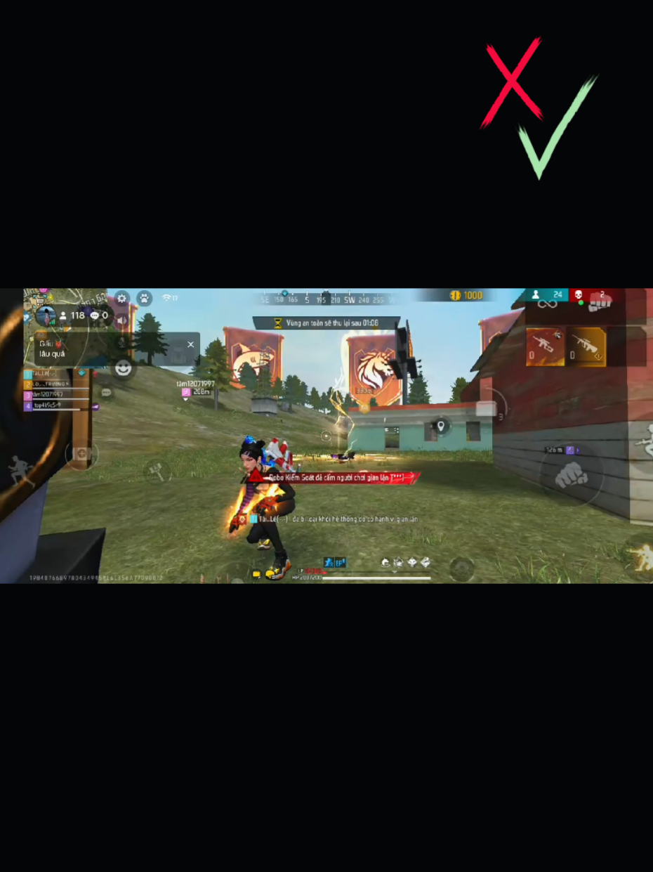 lên live chỉ để rủ đồng bọn du trend thiên lôi trừng trị của anh gà... Quá đã Roy 😂😂😂 #bandff #thienloitrungphatff #livegameff #ob51freefire #gameffgarena 