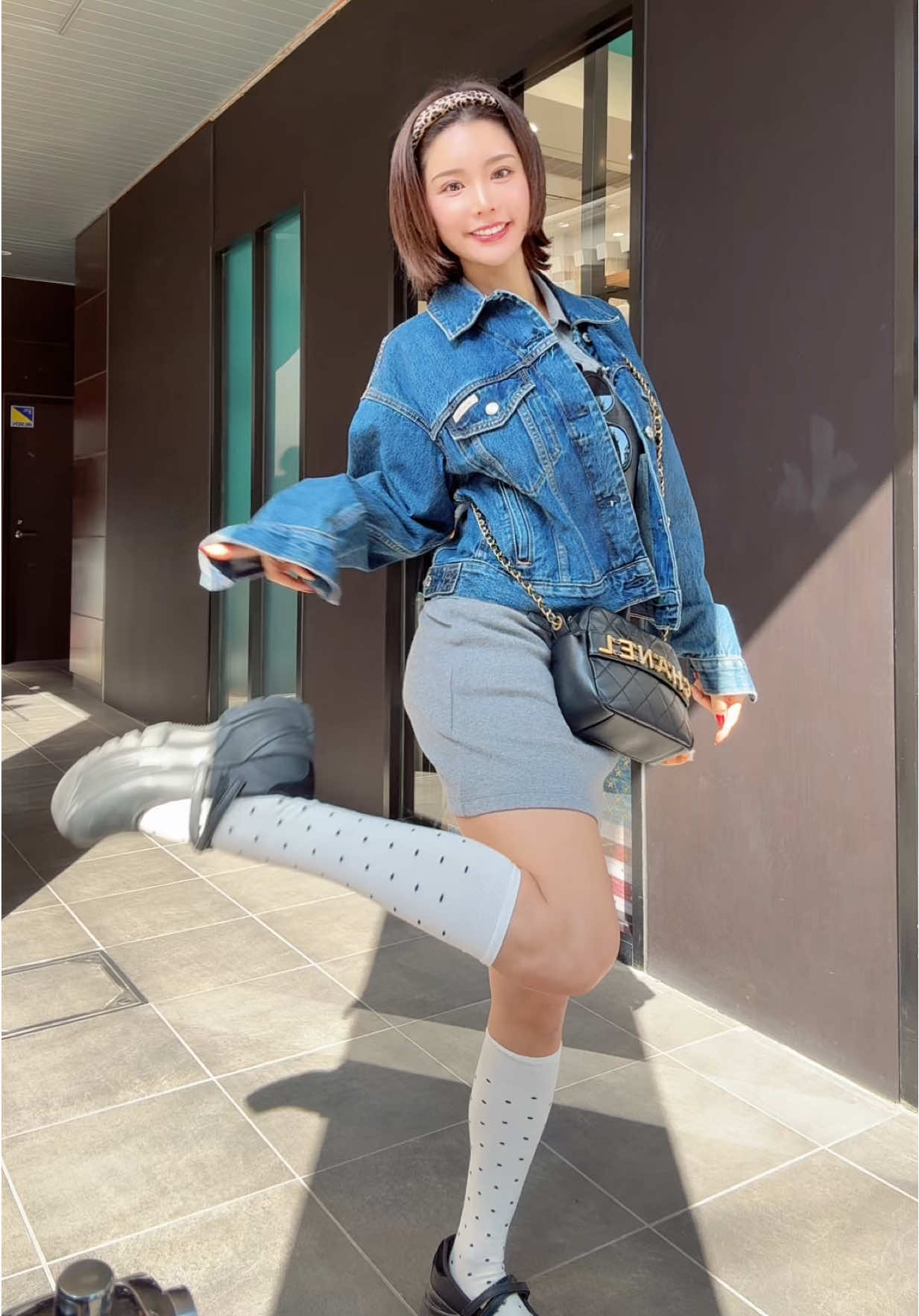 情緒不安定カジュアルバレエコアゆってぃootd🤷🏻‍♀️🩰#今日のコーデ #コーデ紹介 #カジュアルコーデ#ママコーデ 