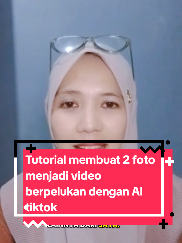 Tutorial membuat 2 foto menjadi video berpelukan dengan AI tiktok #tutorial #editing #aitiktok #videotiktok  #edukasitiktok 