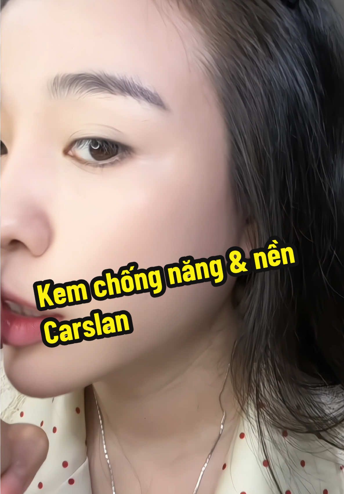#capcut kem chống nắng &nền Carslan #kemchongnangcarslan #carslan #xuhuong #tiktokshop 