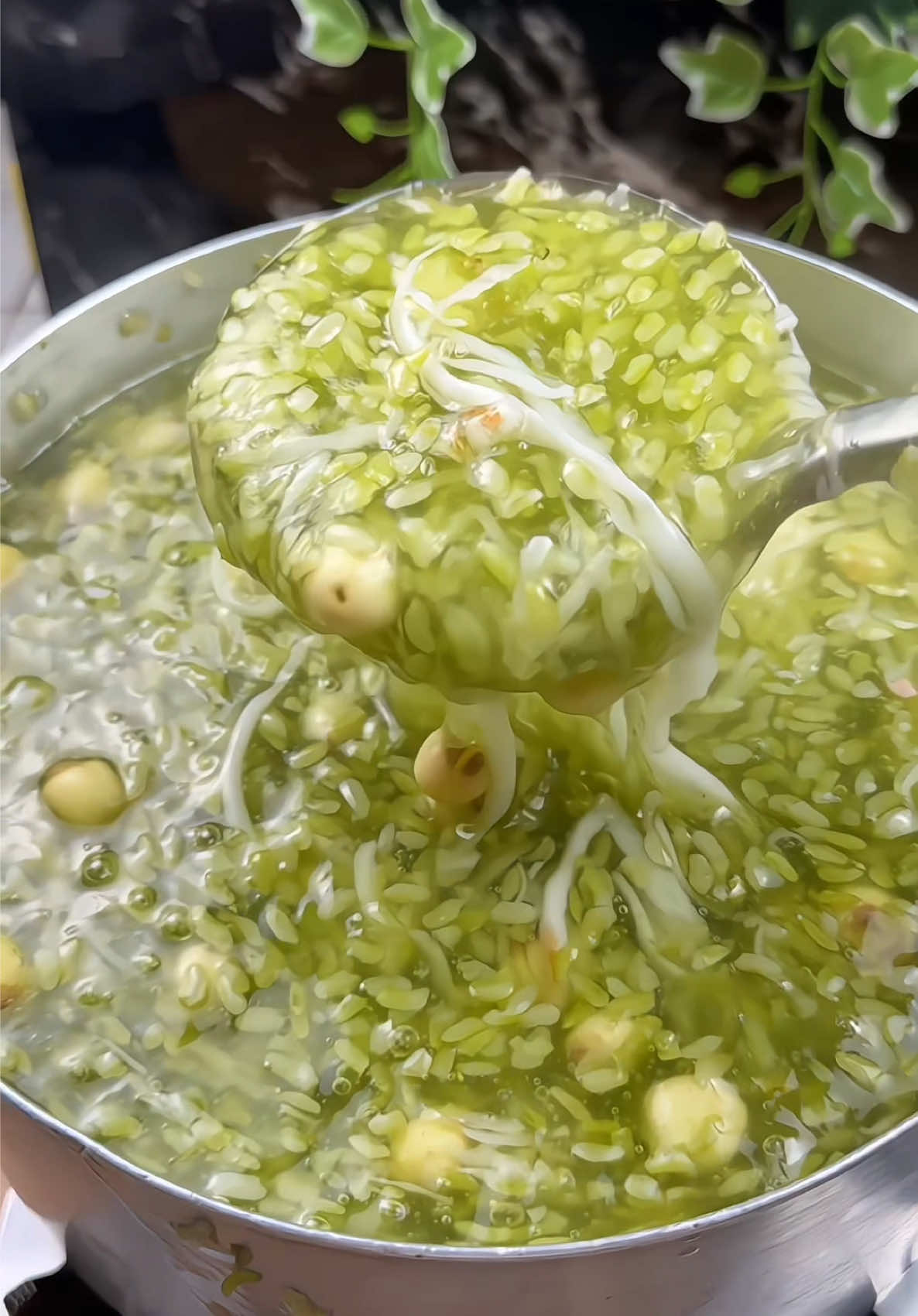 Chè cốm dừa hạt sen,năm nào tới mùa cốm tui củng nấu 1 nồi #cốm #comnepcao #comnon 