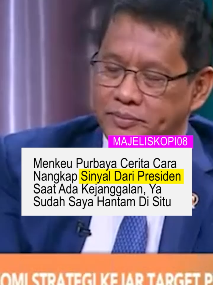 Saat Disinggung Gaya Koboi oleh Host Desi Anwar, Menkeu Purbaya mengatakan bahwa yang dianggap gaya koboi itu tidak terlepas dari perintah Presiden Prabowo, jadi dia tidak akan pernah takut. #presiden #prabowo #menterikeuangan #purbaya #desianwar