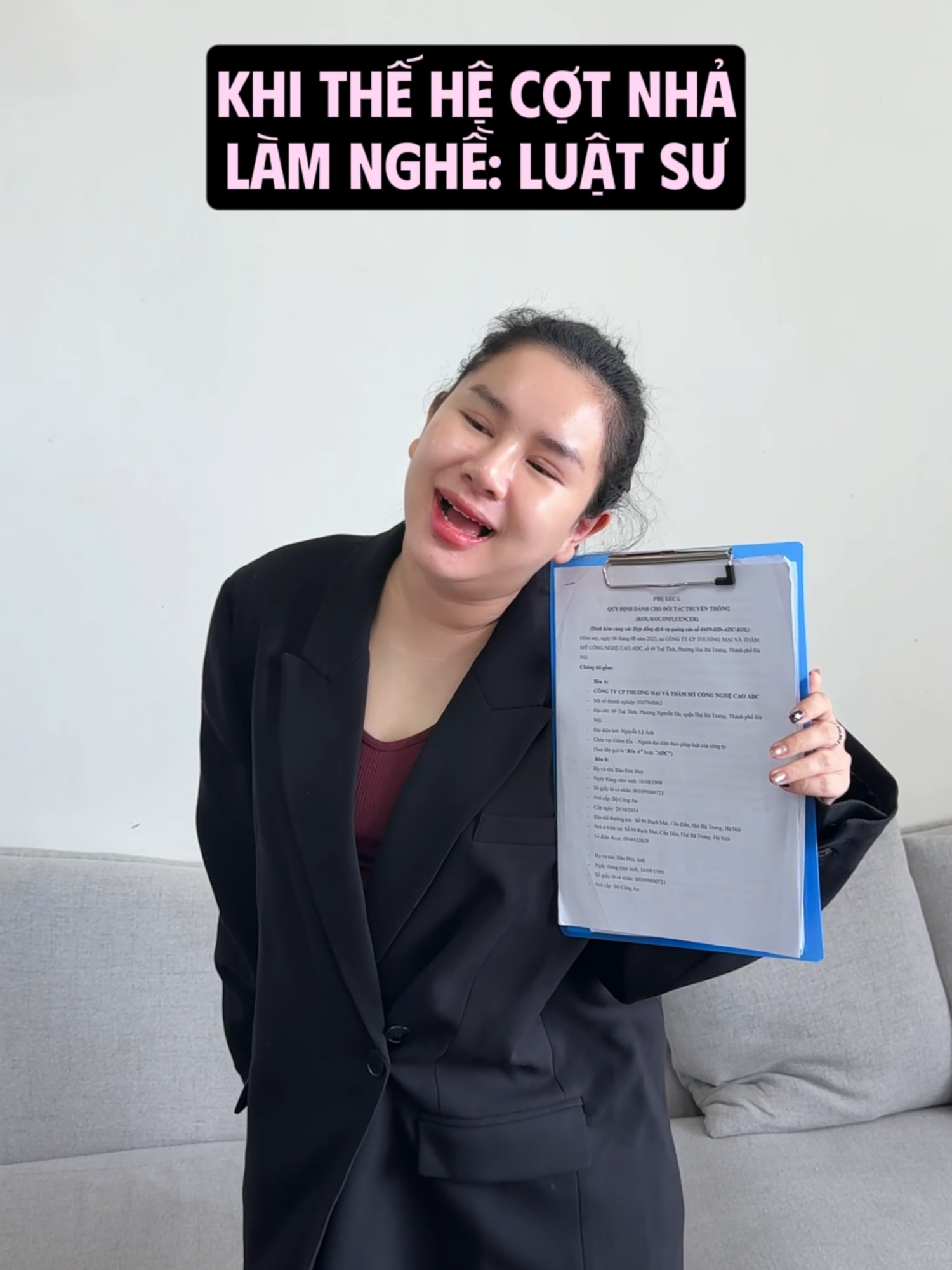 Khi thế hệ cợt nhả làm luật sư #trending #xuhuong #tiuthoo #giaitri #haihuoc