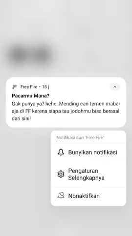 ah,tidak mereun. #epep#4u#notif#bf#garena 