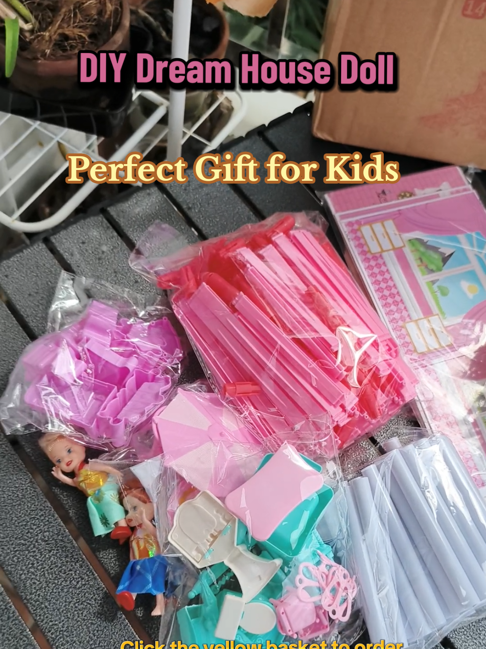 DIY Dream House Doll #dreamhousedoll#dollhouse #giftideasforkids #giftforgirls #hkusedoll 