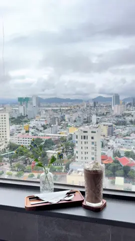 Bị mê cái view này...☕️ #đà_nẵng 