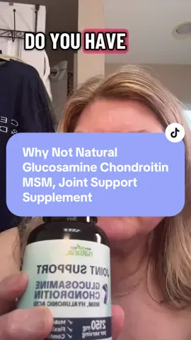 Why Not Natural Glucosamine Chondroitin MSM, Joint Support Supplement #freeshipping #whynotnatural #whynotnaturalsupplements #glucosamine #chondroitin 