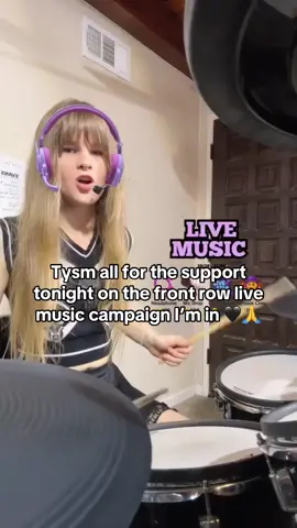 Thank you all so much for the support on this campaign! We have until the 6th #musiconlive MVPs @sunnyskye-Mimi @momma_bear.008 @Count Nickula🇺🇸 @SharonKaye 