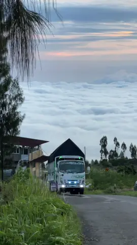Jalanan diatas awan, Mungkinkah ini Skypiea di dunia nyata, lokasinya di jalan Candiroto - Tambi, jaln alternatif ke Dieng #dieng #wonosobo  