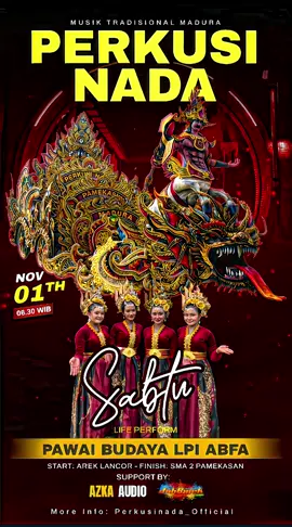 jangan lupa saksikan besok man teman 🙌🏻@𝓗𝔂𝓵𝓸𝓼🚀🔥@näk ¥αtim@perkusinada_official#4u#daulmadura#senimadura#musiktrending#fyp 