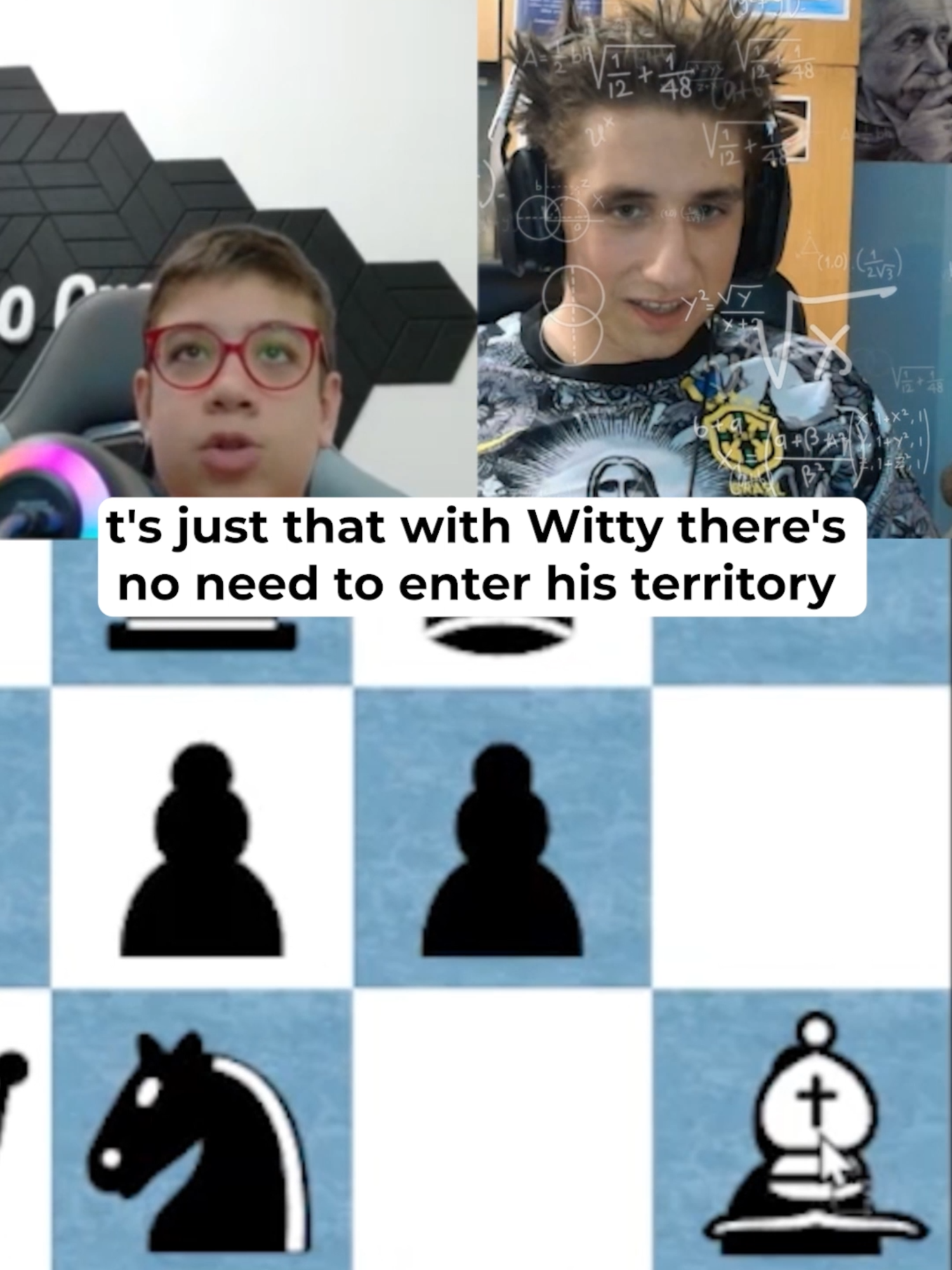 Witty_Alien vs. IM Faustino Oro 😱 #foryou #fyp #chess #chesstok #viral #funny #boardgames #rage #icc