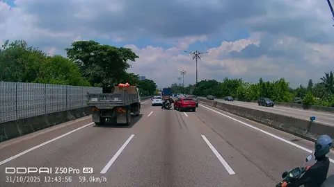 allahuakhbar berasap brek nasib baik sempat berhenti 