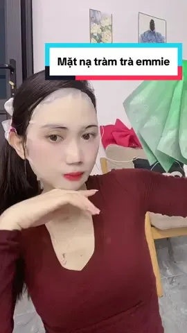 Mặt nạ tràm trà#matnatramtra #emmiebyhappyskin #matnaemmie #lamdep #matnachodamun 