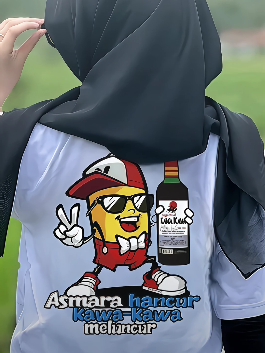 kalo asmara mu hancar , kira kira apa yang meluncur wir .... . . . #kaospria #kaoskatakata #kaoskeren #asmarahancur #kaoskece 