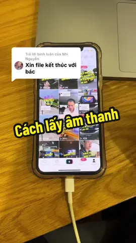 Trả lời @Nhi Nguyễn cách lấy file âm thanh chào đây nha bác