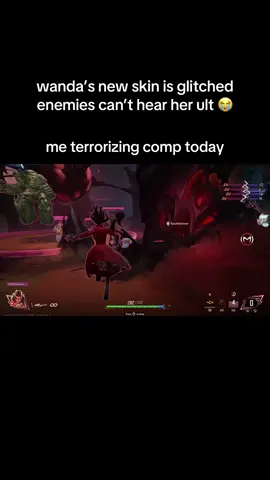 i got so many report threats 😭 this was so fun idc #marvelrivals #marvel #wandamaximoff #foryoupage #fyp 