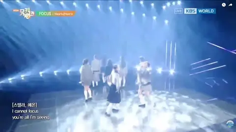 Hearts2Hearts Live Vocal & Ending Fairy 'Focus' Music Bank. #hearts2hearts #하츠투하츠 #FOCUS #fyp #fypage 