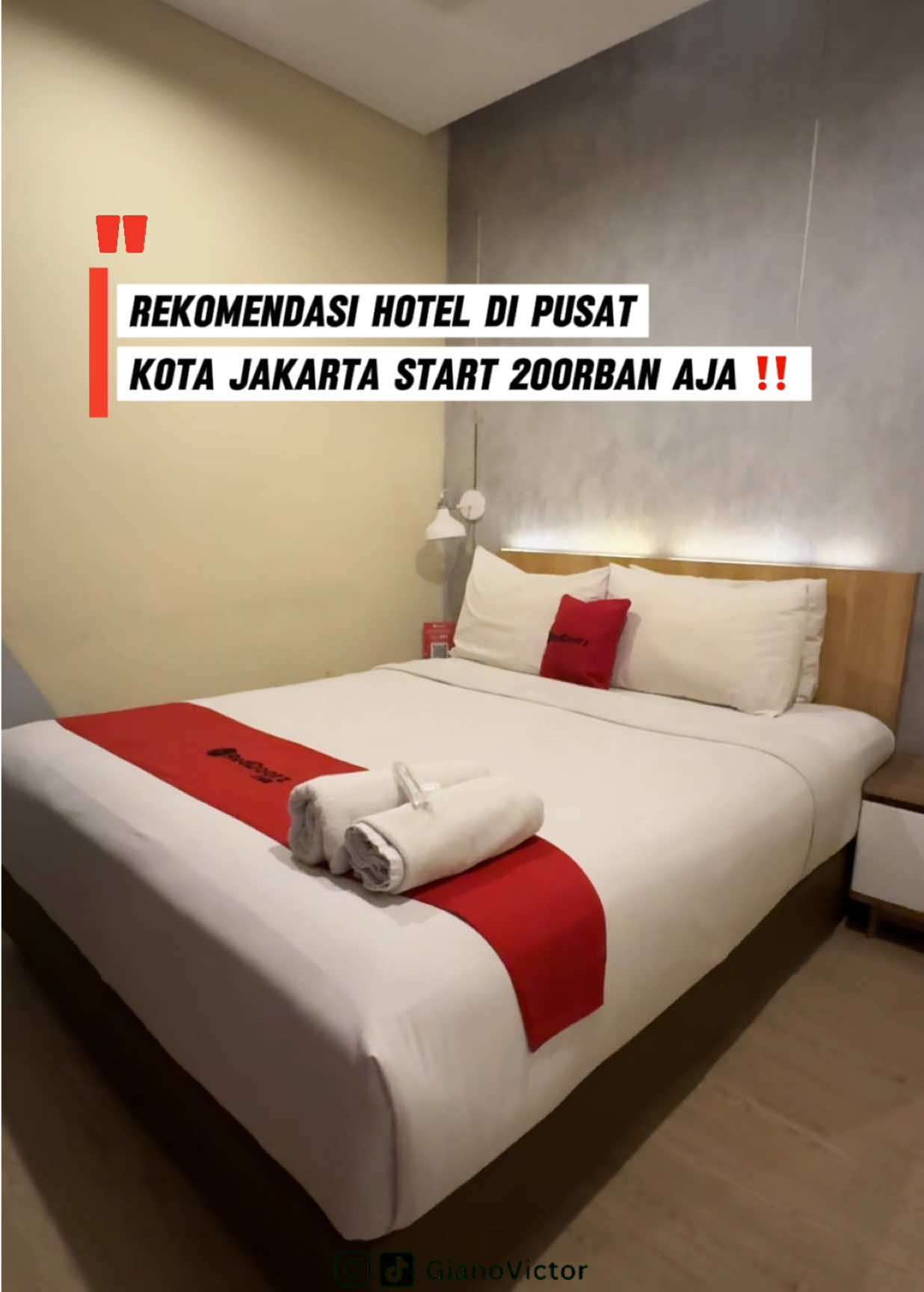 Liburan ke Jakarta sekarang bisa tetap hemat kalau menginap di  @RedDoorz Indonesia  📍 RedDoorz Plus @ Thamrin Jakarta Pusat Book langsung lewat aplikasi RedDoorz & pakai kode promo “YUKNGINEP” untuk dapetin promonya saat pemesanan.   #RedTravelers #BukaSemuaPintu #RedDoorz 