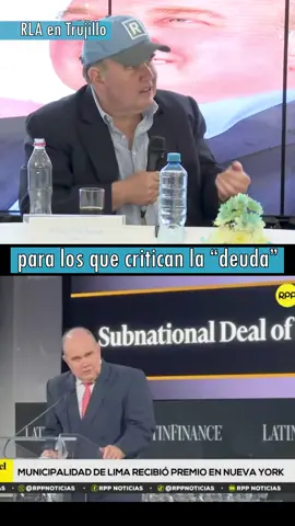 para los que dicen que porky dejó endeudada la muni de Lima, Rafael López Aliaga #rafaellopezaliaga #rla #politicaperuana #perú #noticiasperu #porky