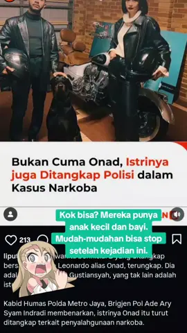 Onad dan istri kena kasus n4rqo8oy #onadioleonardo #fyp 
