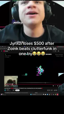 Crazy man #jynxzi #jynxziclips #geometrydash #clutterfunk #fyp @Jynxzi @zoink 