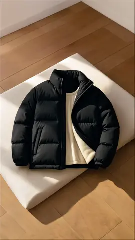 Áo Khoác Phao lót lông cừu cao cấp #thoitrang #macdepmoingay #myoutfit #aokhoac #aophaobeo 