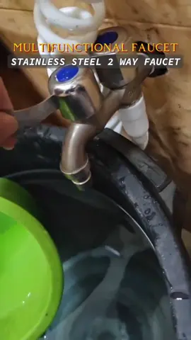 Kepala paip 2 outlet untuk mudahkan basuhan #kepalapaip #kepalapaipmurah #paipsinki #twowayfaucet #stainlesssteelfaucet 
