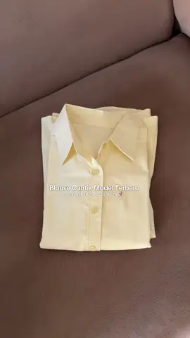 Si blouse kuning ini lagi😭😩 #fypシ゚ #outfitideas #atasanwanita #blouse #katunpoplin 