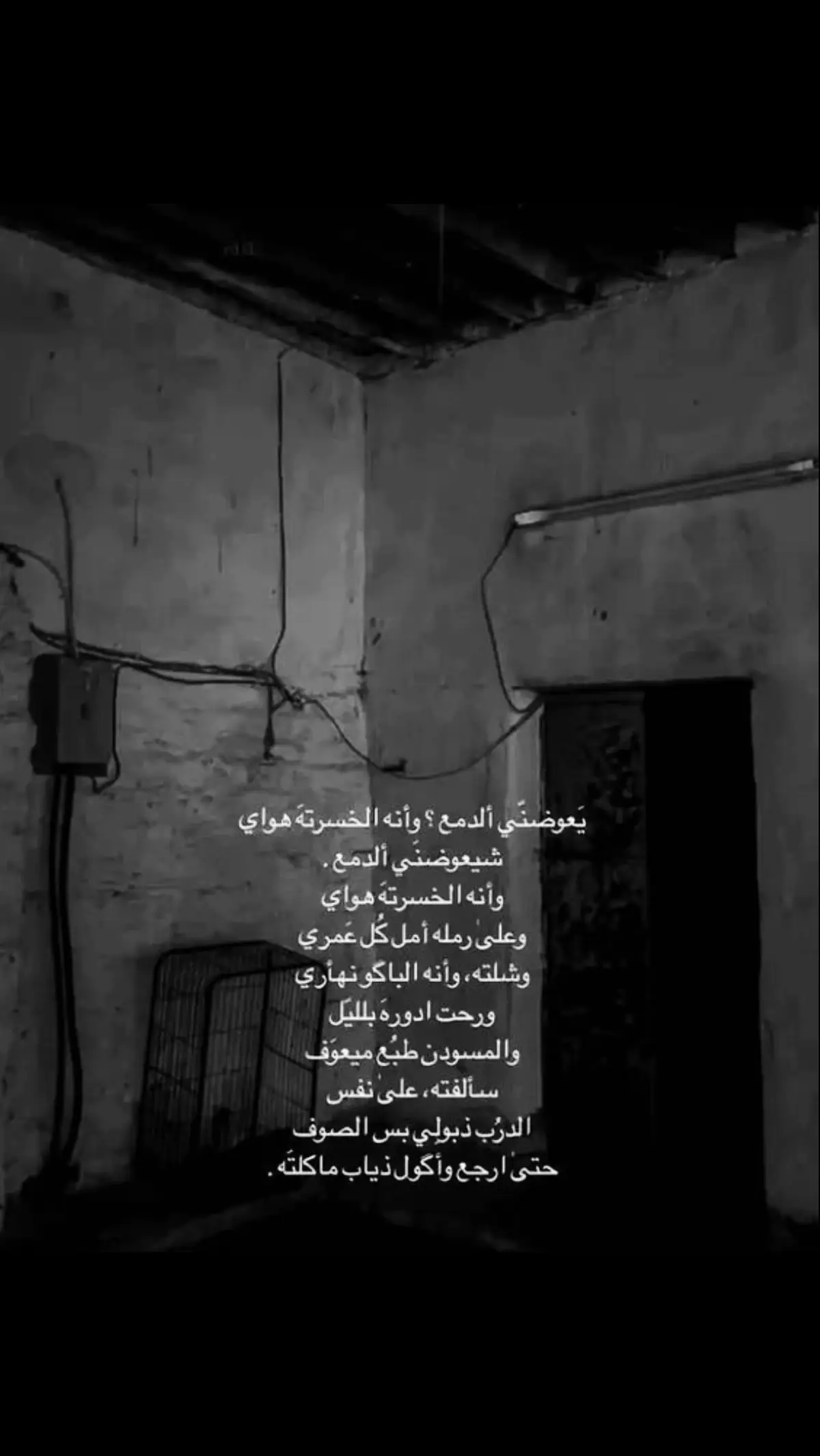 يَعوضنّي ألدمع؟ وأنه الخسرته هواي 💔🥺 #سمير_صبيح #تصميم_فيديوهات🎶🎤🎬 #foryoupage #fyp #funny 