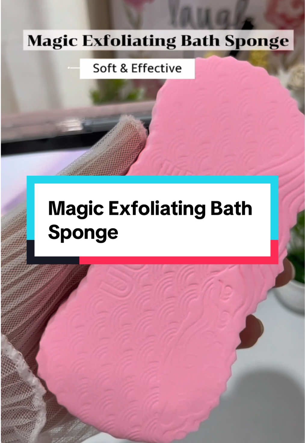 ✨ Glow-Up Your Skin with the Magic Exfoliating Bath Sponge! ✨ Soft, gentle, and effective—this bath sponge exfoliates away dead skin for a smooth, radiant glow. Perfect for all skin types and reusable for a sustainable skincare routine. 💆‍♀️✨ #Exfoliate #SoftSkin #BathSponge #SkincareRoutine #GlowUp 