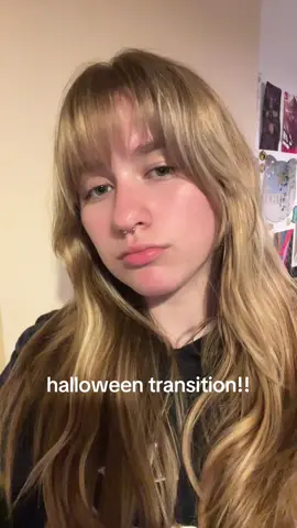 halloween makeup LOOSELY inspired by circus baby!! #fyp #fnaf 