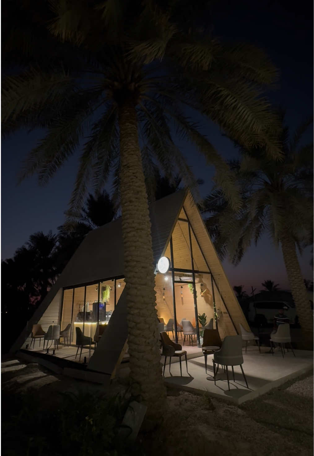 قهوة وسط نخيل الأحساء 🧉🌴  #fyp #foryou #viral #explore 