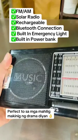 NSS Solar Radio 8 BAND FM/AM/#highlyrecommended #veryaffordableprice👌 #justclicktheyellowbasket👇 