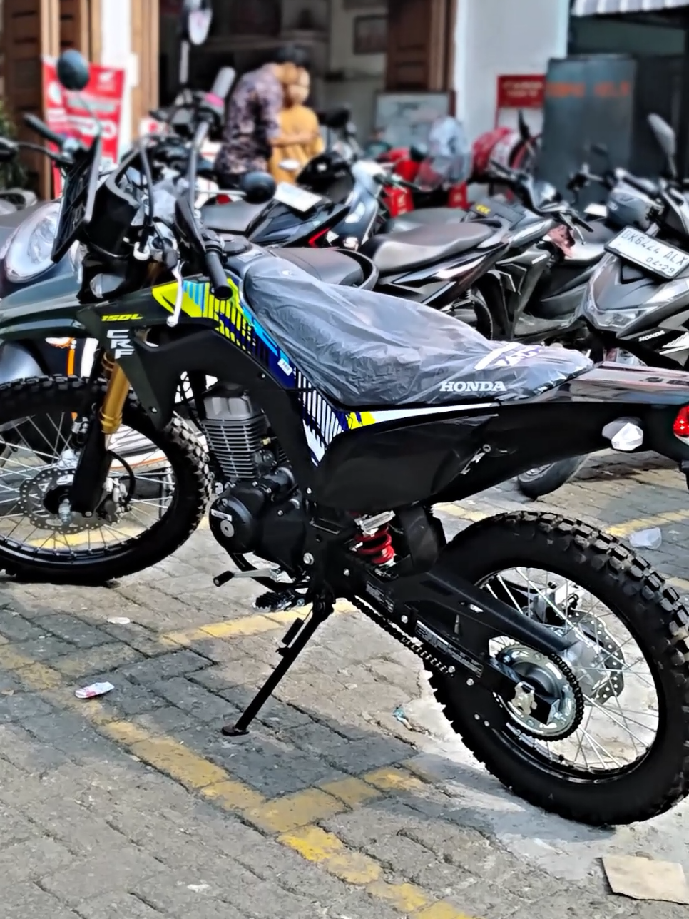 NEW HONDA CRF150 L 2025 Warna Hijau Army  #crf #crf150l #hondamedansumut #viraltiktok #fyppppppppppppppppppppppp 