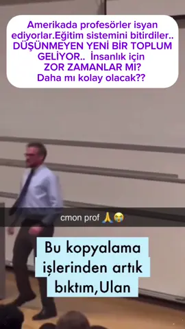Beyinsiz, Başka, BAMBAŞKA bir toplum gelişiyor, tam planladıkları gibi! Düşünmeyen, itaat eden….video 1.2x hızlandırılmıştır .. videoya gerçek diyorlar, gerçek olsa ne olur sahte olsa ne olur, gidişat ve amaç belli ve hızla, aptal, düşünmeyen, üretmeyen insan modelini yaratma konusunda ilerliyor sistem.. düşünmeyi yapay zekaya DEVRETMEYİN ! #chatgpt #ai #isyan #toplum #america  