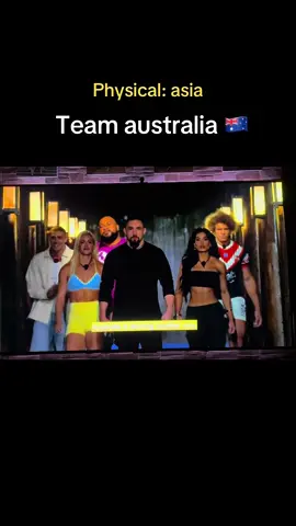 Aussie aussie ! #physicalasia  #netflix  #teamaustralia🇦🇺  #fyp 