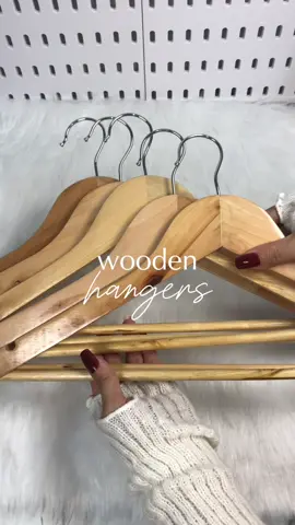 #woodenhanger #hangers #wood #clotheshanger #fyp 