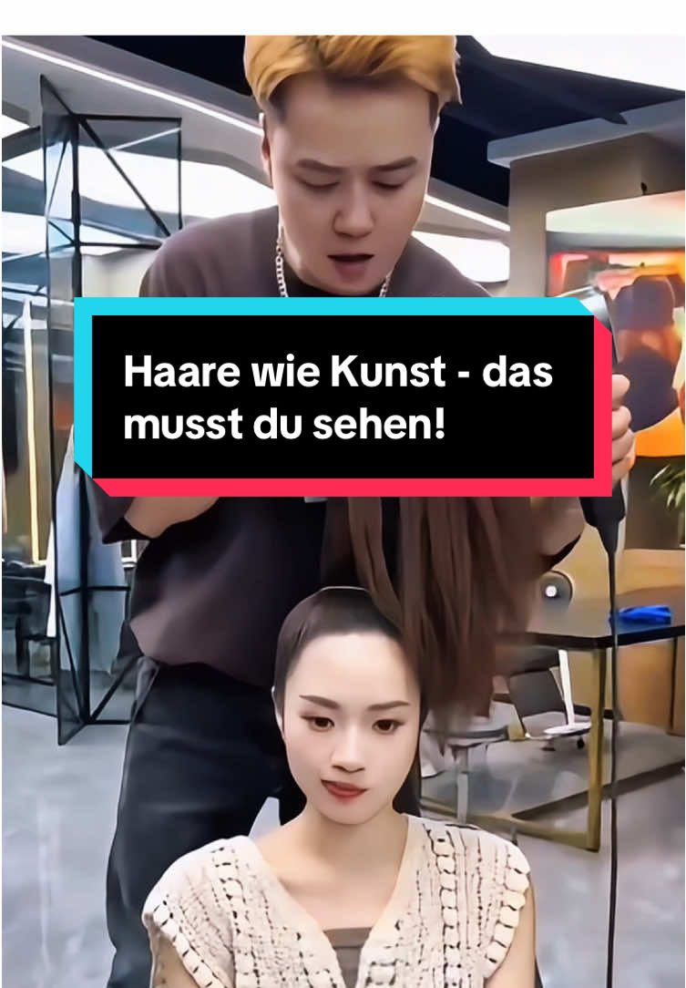 Dieser Friseur aus China macht aus Haaren echte Kunstwerke. Farben, Formen, Details - alles handgemacht! Bist du bereit für verrückte Frisuren? #haarkunst #frisuren #trendhaare #ungewöhnlich #inspiration 