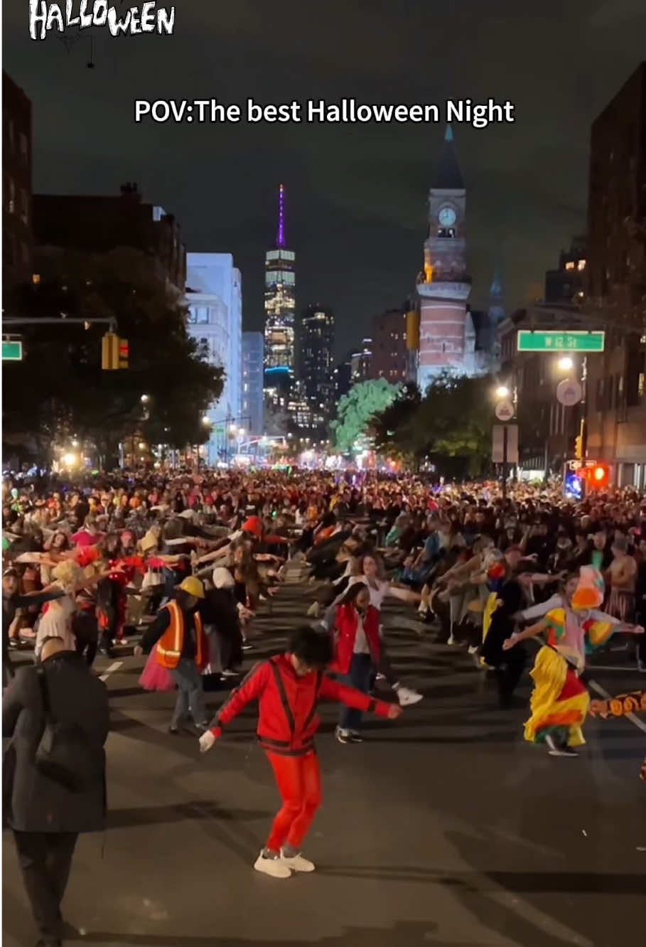 New York Halloween Parade #halloween #fyp #NYCHalloweenParade #OnlyInNYC #funny 