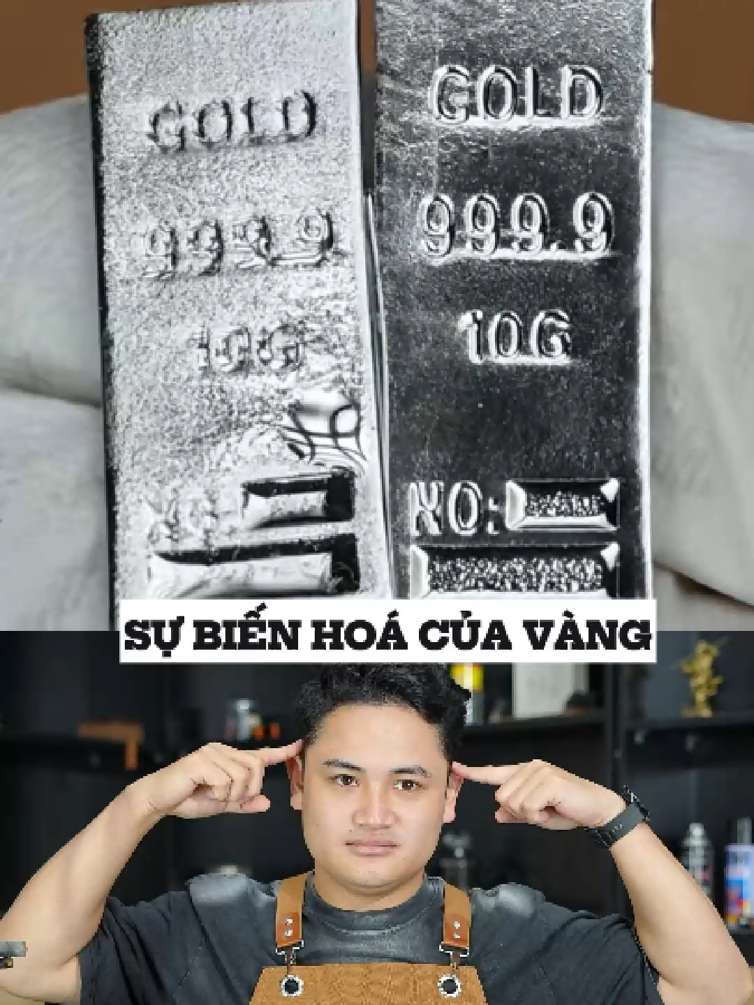 Sự biến hoá của vàng #huyk #vienchibao #t #a1