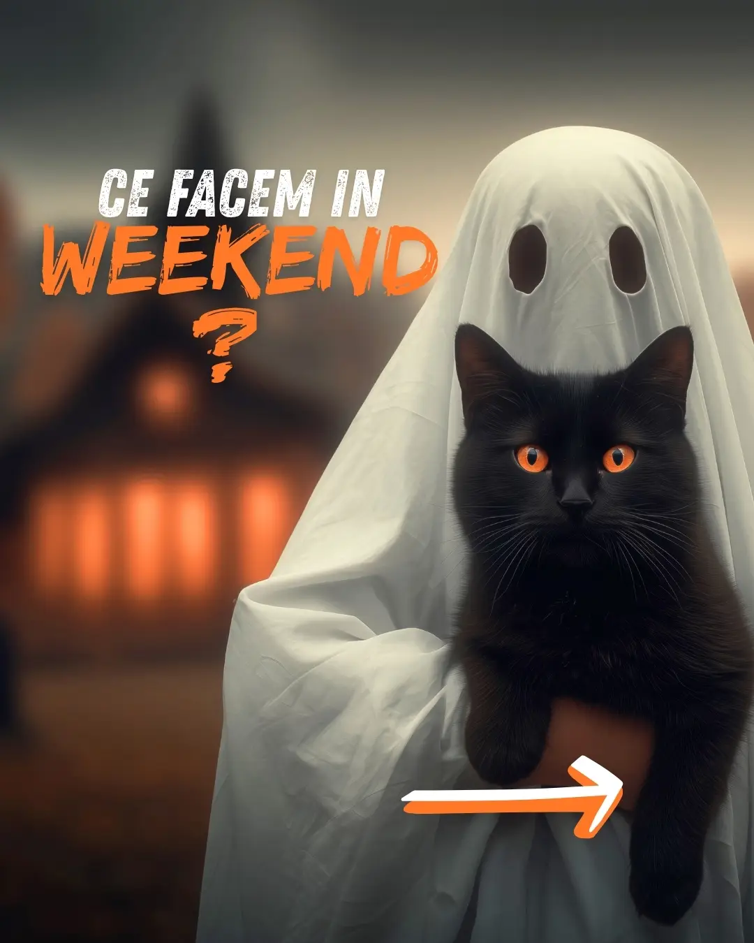 Weekendul acesta se anunta plin de distractie spooky si 100% gratuit. Tu unde vei merge? 🎃🧟‍♀️🕵️ #evenimentebucuresti #weekend #activitati #bucuresti