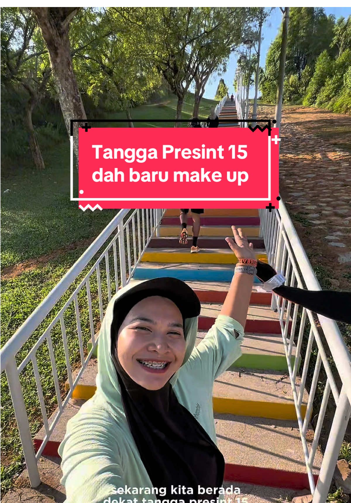 📍 Tangga Presint 15, Putrajaya baru lepas reno 😁👍 #putrajaya #presint15putrajaya #presint15putrajaya #hikingmalaysia 