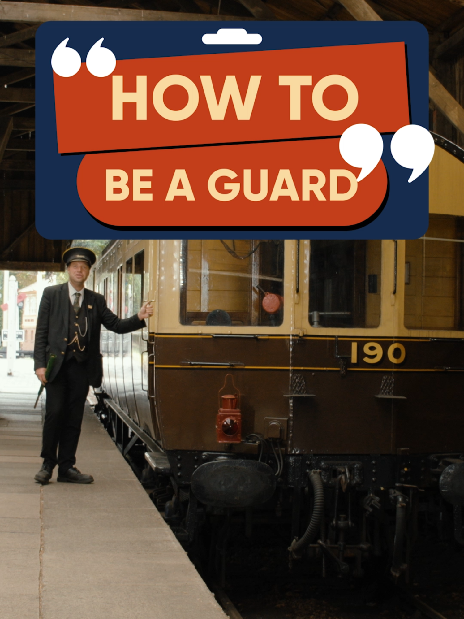 Step onto the platform with Thomas Macey — a volunteer of 3 years — and discover what it takes to be a guard and keep history rolling safely down the line.#STEAM #volunteer #History #didcot #guard #howitworks