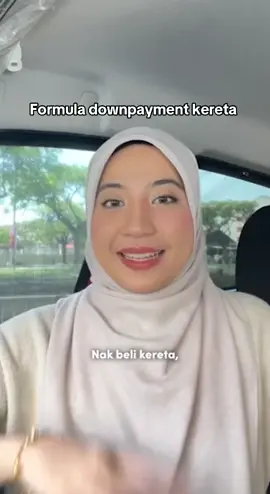 Formula downpayment kereta boleh je kira sendiri, yang penting ada amount yang i mentioned. Btw jangan lupa test drive kereta Proton dekat nearest branch.  #fyp #formula #downpayment #kereta #proton 