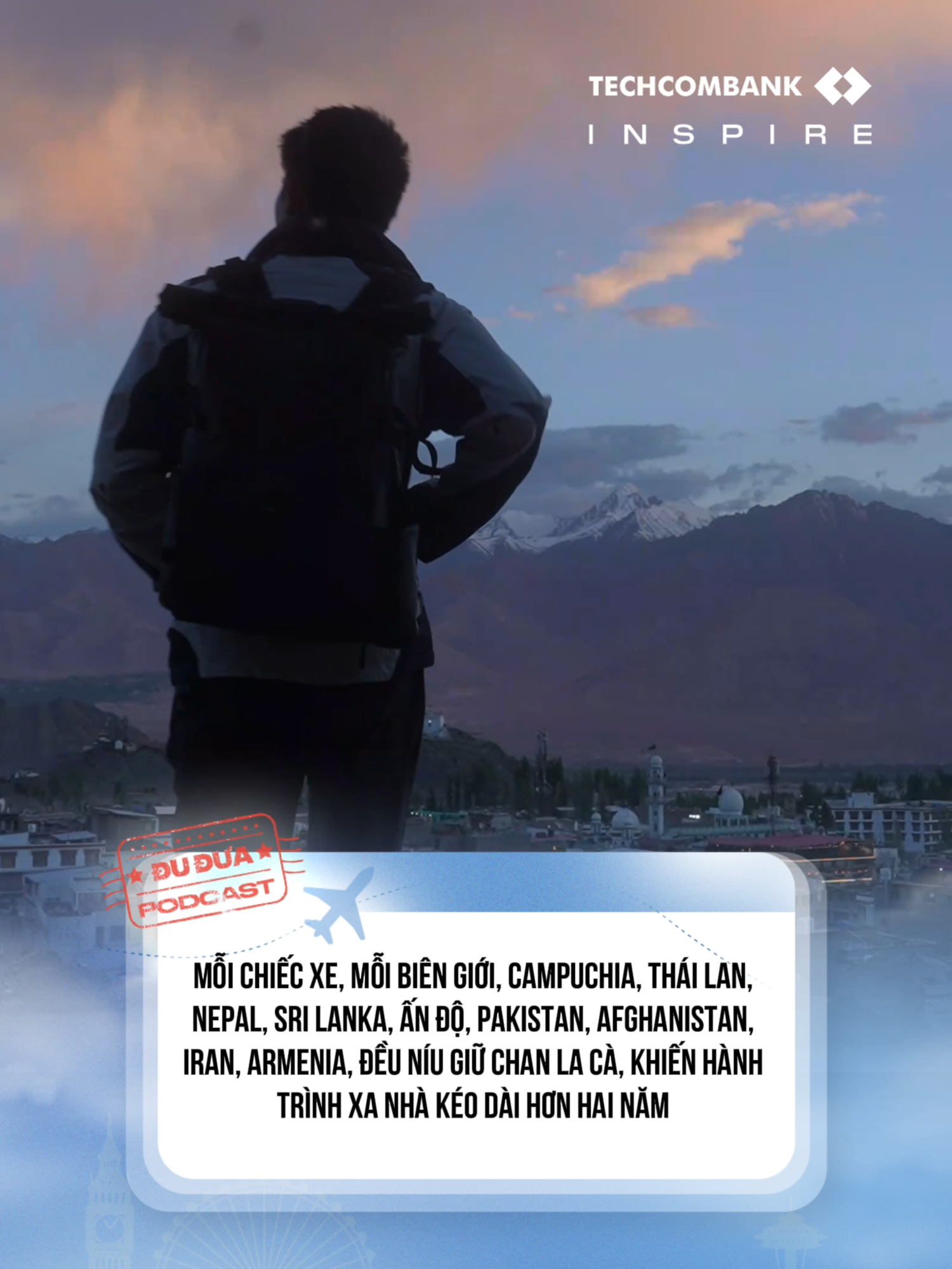 Một mình xa nhà, khám phá thế giới hơn 2 năm liền #TechcombankInspire #duduapodcast #28uniquepodcast #28unique #Indonesia #travelontiktok #chanlaca #fyp
